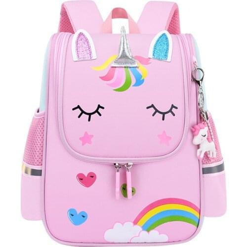 For Kindergarten Children Backpacks For Boy Waterproof Lovely Unicorn Schoolbags Kids Gifts Lightweight Girls Bags