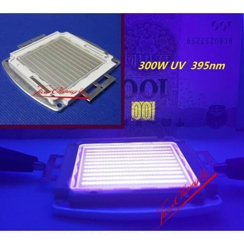 Hot New 300W SMD High Power LED Ultra Violet UV Purpl 395-400NM 45mil 33-36V 7A