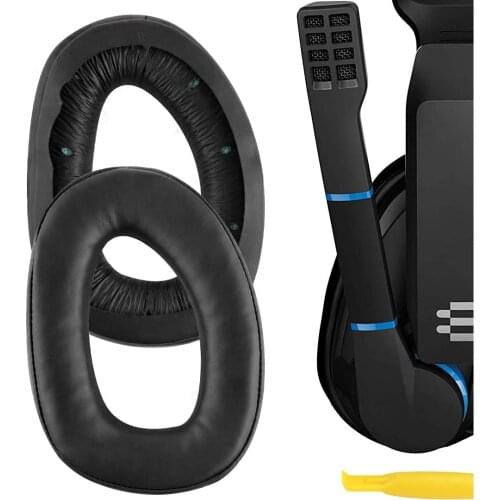 GSP 300 Earpads Replacement Ear Pads Cushions for SENNHEISER GSP 300, GSP 301, GSP 302, GSP 303, GSP 350 Gaming Headphones