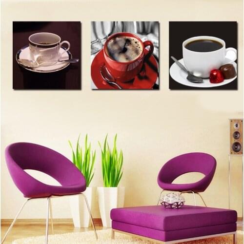 JIE DO ART New Arrival New Kitchen Coffee Wall Art Painting Home Decor Canvas Paintings Cuadros Hd Pictures For Living Room