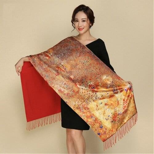 Женские шелковые шарфы La MaxPa China At AliExpress