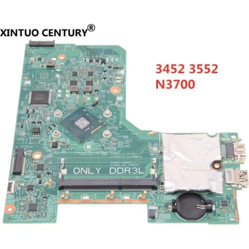 For DELL Inspiron 3452 3552 Laptop Motherboard Laptop Motherboard WITH N3700U CPU JX7F0 0JX7F0 CN-0JX7F0 14279-1 DDR3