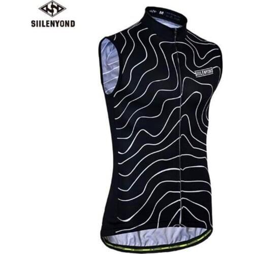 Summer Mountain Mike Wear Man Bicycle Sport Clothing Sleeveless Breathable Quick Dry Anti-sweat Pocket Cycling Jerseys
