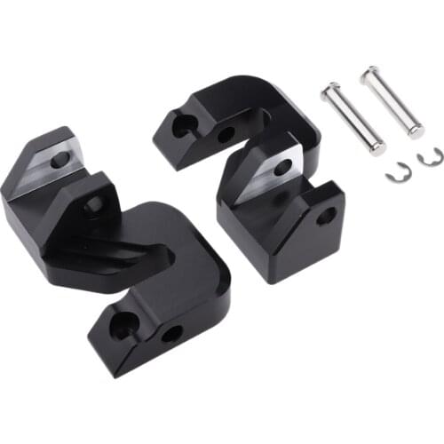 Footrest Lowering Kit Passenger For BMW R1200GS ADV 2006-2013 Black