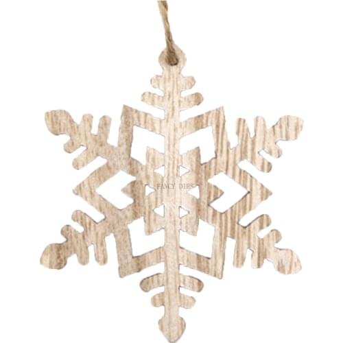 2021 New Christmas decoration snowflake Cutting Dies Wooden Suitable for Common Die Cutting Machines on the Market