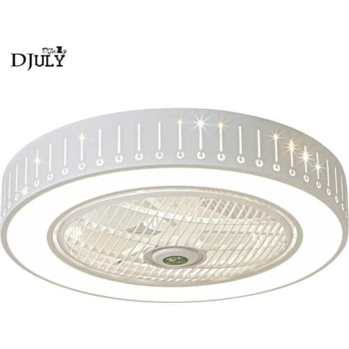 Nordic creative fan Dimmable ceiling lamp modern living room light fixtures kitchen led luminaire hotel bedroom indoor lighting