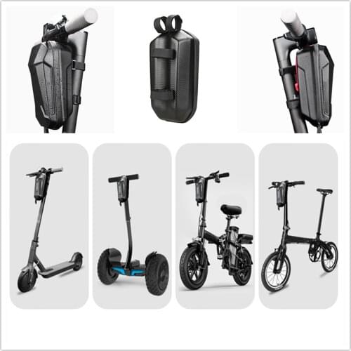 1 Pcs Waterproof Electric Scooter Pouch Biking Portable Dustproof Cycling PU EVA Hard Shell Packs Parts