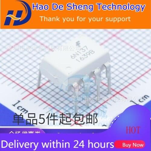 10PCS/LOT High-speed Optocoupler 6N137 6N137M DIP-8 New Original In Stock