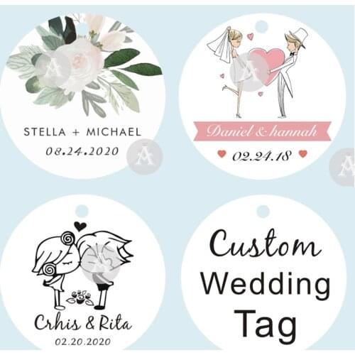 100/120PCS/Set Custom Wedding tag,paper gift hang tag,paperboard labels tag cookies, wedding favor tag hot selling, Birthday