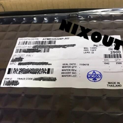 100PCS~500PCS/LOT ATMEGA328P-AU ATMEGA328P-AUR ATMEGA328P QFP-32 100%NEW Original