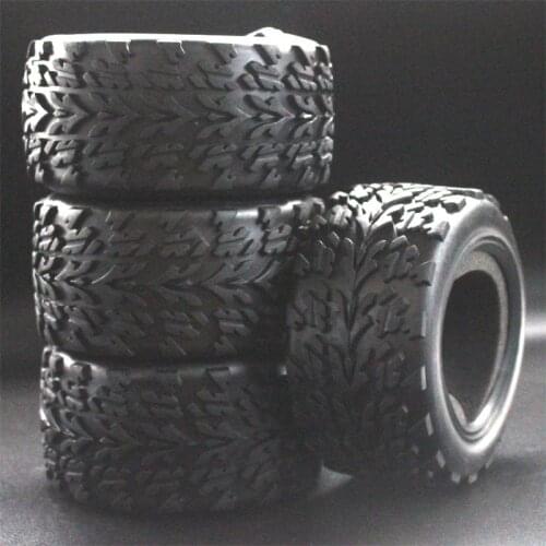 4pcs 1/10 Off-Road Car Bigfoot Truck Tires 115*55MM Sponge liner Rubber Tyre For HSP HPI 94108 94111 94188