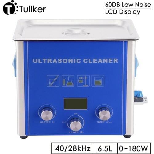 6.5L Ultrasonic Cleaner Oil Rust Degreasing Gear Parts DPF Mother Board Metal Mold Ultrasound Bath Sonic Washer Machine 6L