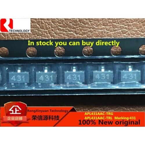 APL431AAC-TRG APL431AAC-TRL 431 APL431AAC-TR APL431AAC APL431 0.5% Adjustable Precision Shunt Regulator 100% new original