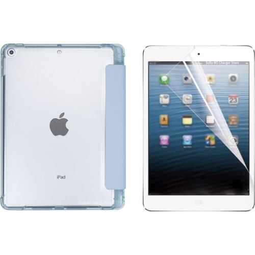 With Pencil Holder For iPad 10.2 8th Generation Case 2020 Air 4 10.9 Case for iPad 9.7 6th With Screen Film for Pro 11 inch