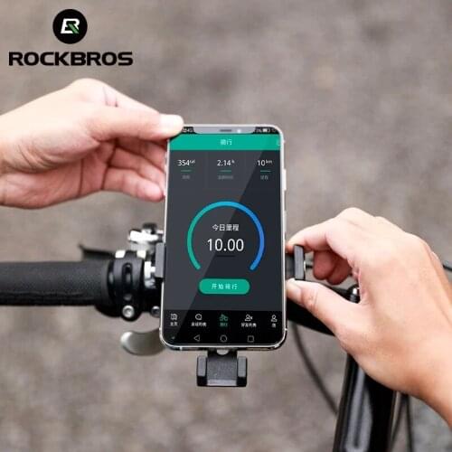ROCKBROS Multifunction Smartphone Holder Bicycle Motorcycle Bike Phone Holder Support Car Magnetic Type Navigation Bracket