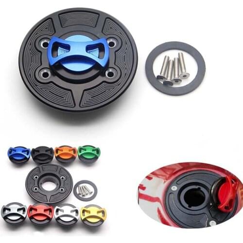 For BMW K1600GT R1200GS R1200R R1200S Motorcycle CNC Aluminum Keyless Fuel Tank Gas Cap Cover