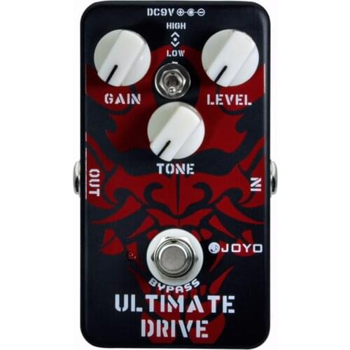 JOYO JF-02 Guitar Effect Pedal Ultimate Drive Overdrive Effect Guitar Pedal True Bypass Guitar Accessories