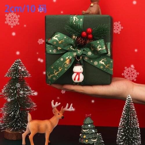 Gift Wrapping Ribbon Wedding Birthday Party Christmas Halloween Holiday Supplies DIY Handicraft Ribbon 25 Yards/roll 10 Mm