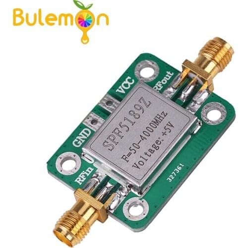 LNA 50-4000 MHz RF SPF5189 NF 0.6dB Low Noise AMP Amplifier Signal Receiver Board Wireless Communication Module Shield Shell