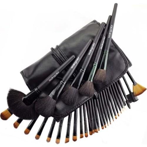 32PCS Professional Makeup Brushes Set with Black Carrying Bag