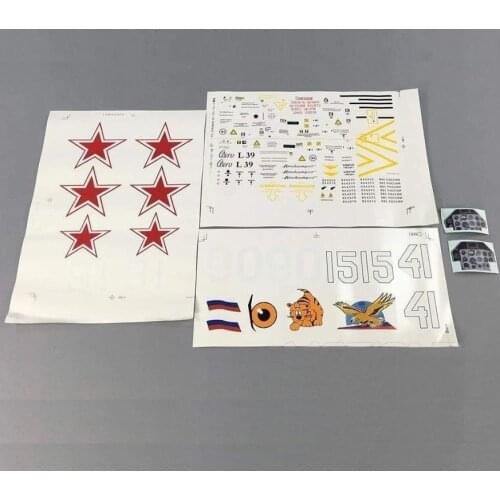 Decal of RC EDF Jet Plane L39 L-39 Albatros 80mm EDF Jet