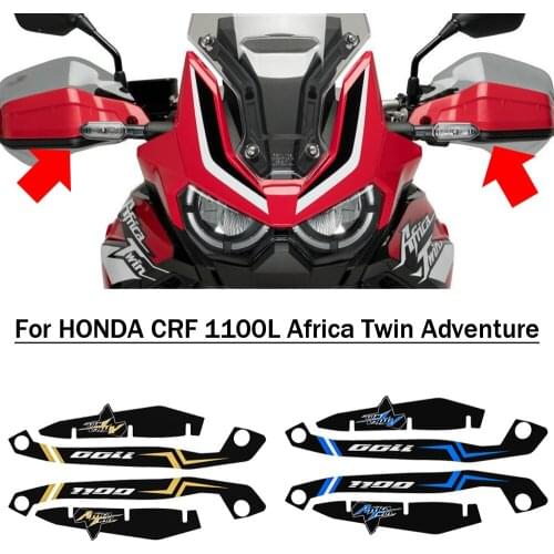 For HONDA Africa Twin CRF 1100 L 2020 CRF 1100 L Adventure sticker Handguard Motorcycle Original Handguard Extended 3D Stickers