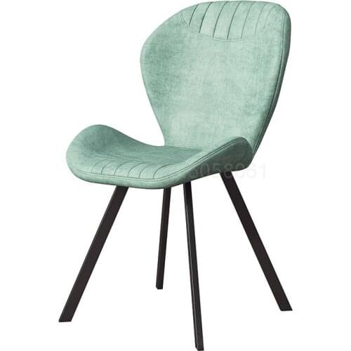 Nordic dining chair home back casual coffee chair light luxury simple tea restaurant desk to discuss chair