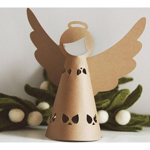 New Design Craft Metal Cutting Die Die cuts Cute Christmas Angel Decoration Scrapbook Album Paper Card Craft Embossing Die Cuts