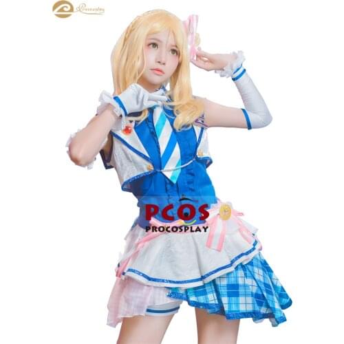 ProCosplay LoveLive!Sunshine!! arcade game Shiny Ohara Mari / Mary O'Hara outfit cosplay costume for women mp005199