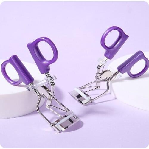 Protable Eyelashes Curler Tweezer Curling Eye Lashes Clip Cosmetic Beauty Makeup Tool