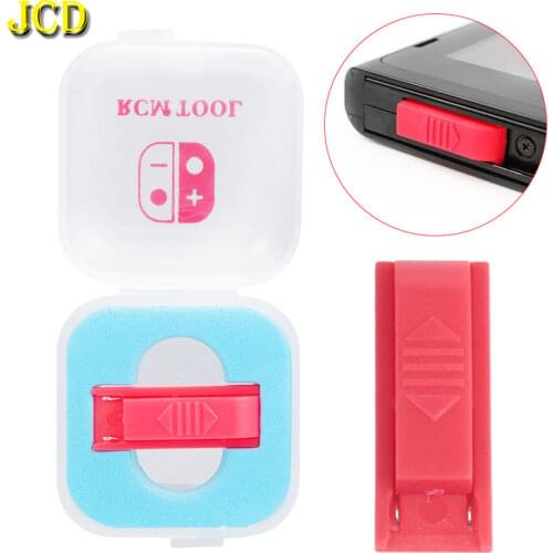 JCD Replacement RCM Tool Clip Short Circuit Modify File Plastic Jig Modify Switch File For Nintend Switch GBA FBA