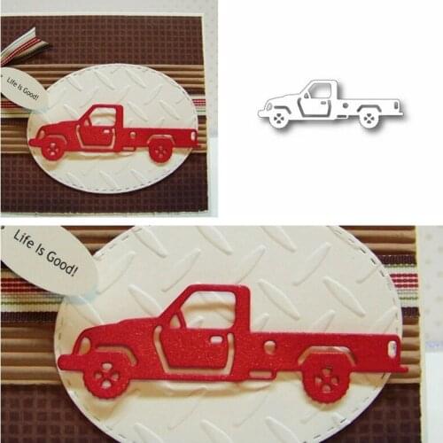 Truck Harvest Die Cuts For Card Making Truck Metal Cutting Dies Stencils Decoration New 2019