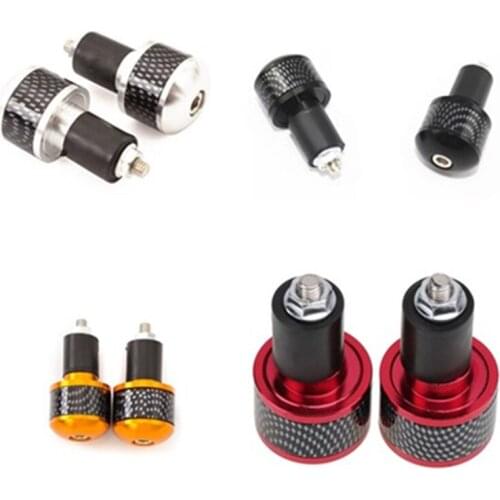 Universal 7/8" 22mm Barend Handlebar Bar End Cap Plug Motorcycle Cruiser Chopper For Yamaha YZF R1 R6 R6S FZ1 Dual Sport bike