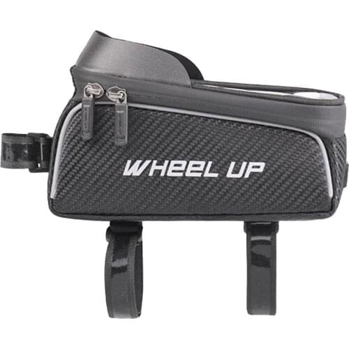 Bike Frame Bag Phone Rain Cover TPU Touch Screen With Earphone Holes Waterproof Bicycle Accessories