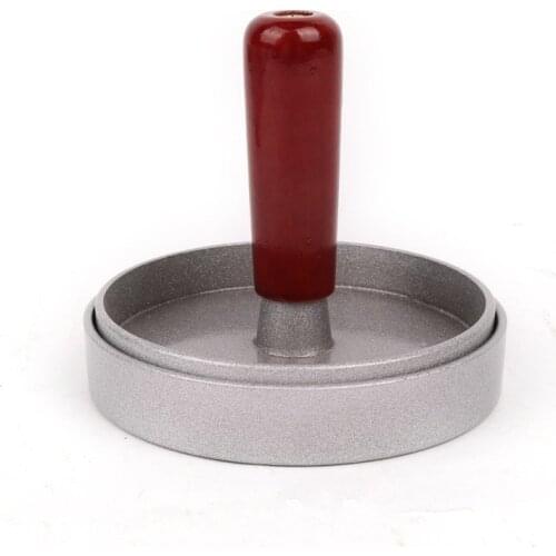 Non-stick Aluminum Alloy DIY Manual Hamburger Presses Maker Press Cutlets Mold Grill Kitchen Tools Home Meat Pie Burger
