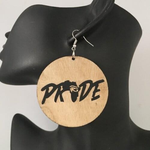2017 Pride Wooden Earrings