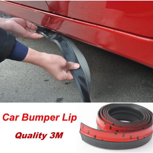 For Citroen Sedan DS3 DS5 DS6 C2 C3 C4 C5 C6 C8 Car Bumper Lips Spoiler Body Kit Strip Front Tapes Body Chassis Side Protection