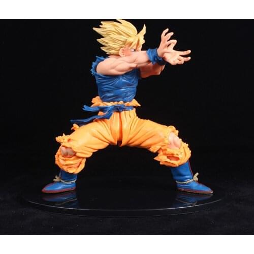 Dragon Ball Z Son Goku Super Saiyan 2 Action Figures Toys Dragon ball Super Anime Kamehameha Collectible Model 170mm