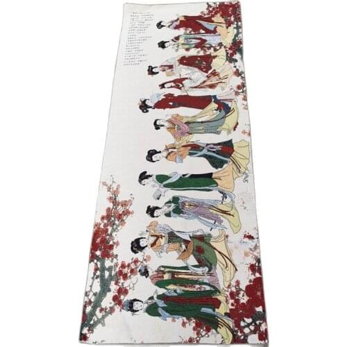 Chinese Thangka Embroidery Handmade Silk Painting The Portrait Of A Lady