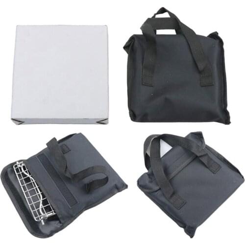 Compact Folding Grill Adjustable Campfire BBQ Grilling Rack Grill Kitchen