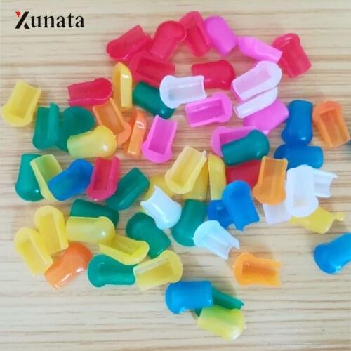 XUNATA 500pcs/lot LED Neon Light End Cap LED Neon Rope Sealed End Cap for 8x16mm DC12V DC24V DC5V AC220V AC110V Neon Lamp