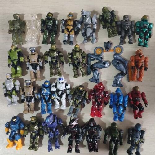 Mega Bloks Construx Halo Elite Covenant Spartan Vector Commando Brutes Minor Captain ODST Mini Figure-Your Choice