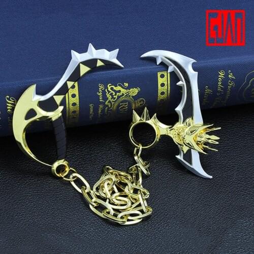 Alloy Sword Weapon Model Game Props Gift Ornaments Game Peripheral Baili Xuance Venice Carnival Alloy Model Weapon Weapon Toys