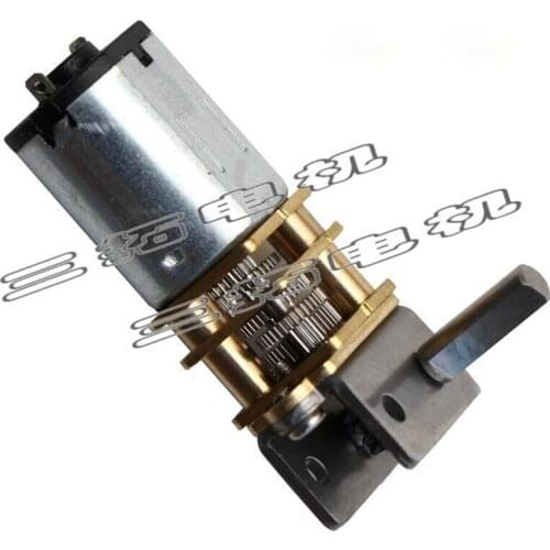 1pcs GW12GA Motor DC 6V/12V High Torque Turbo Worm Gear MINI Motor Gear Box GearBox Electric Gearmotor 4/9/10/20/22/40/42/65RPM