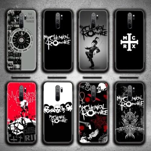 My Chemical Romance Punk Band Phone Case for Redmi 9A 9 8A 7 6 6A Note 10 9 8 8T Pro Max K20 K30 Pro