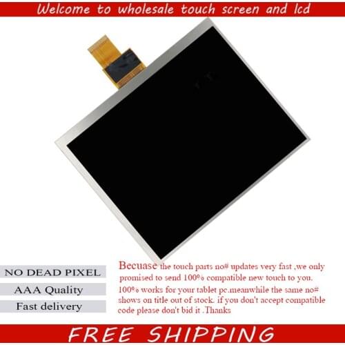 New LCD Display Matrix For 8" Prestigio Multipad 2 pro duo 8.0 3g PMP7380D3G_DUO Tablet Inner LCD Screen Panel Free Shipping