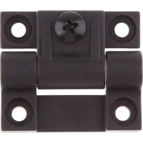 3-Pack Door Positioning Hinges Replace for Southco E6-10-301-20, 4 Hole Adjustable Torque Hinge, Plastic, Medium