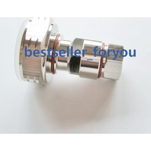 7/16 Din Male RF connector Clamp for Corrugated copper 1/2" cable Super Flexible