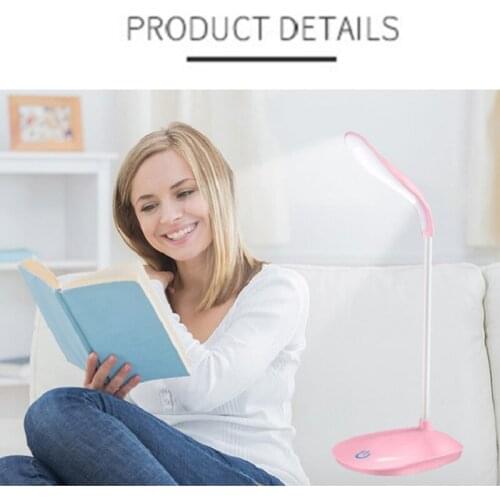 LED Desk Lamp Foldable Dimmable Touch Table Lamp DC5V USB Powered table Light 6000K night light touch dimming portable lamp