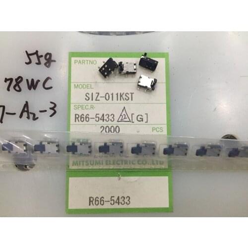 Japan, the United States and the United States MITSUMI SIZ-011KST turtle switch detection switch patch 4 feet up and down